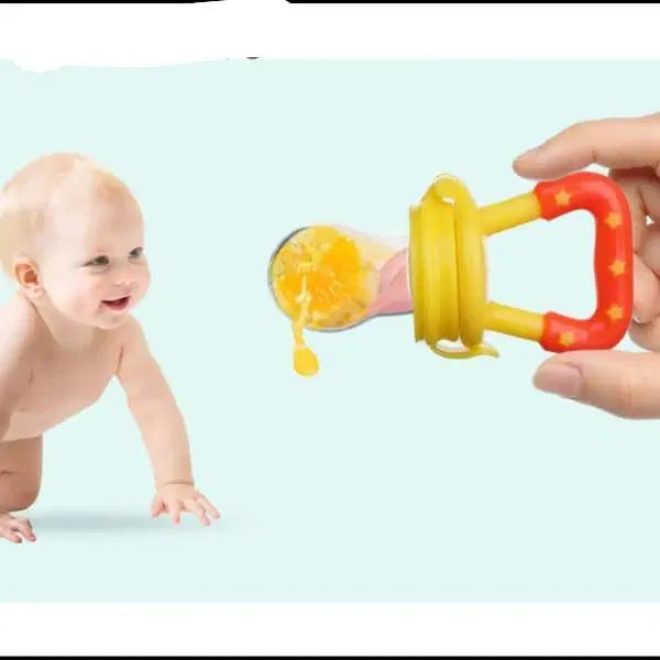 Baby Fruit Silicone Pacifier, Pack of 5