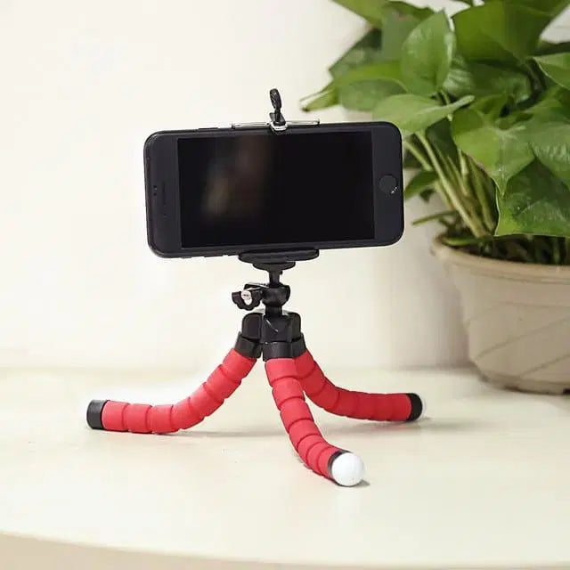 Flexible Sponge Octopus Mini Tripod For Mini Camera Tripod Phone Holder Clip Stand