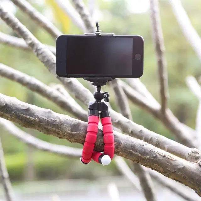 Flexible Sponge Octopus Mini Tripod For Mini Camera Tripod Phone Holder Clip Stand